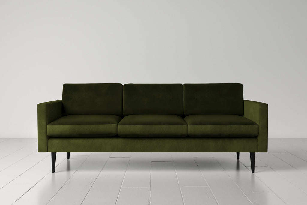 Swyft Model 01 3 Seater Sofa - Velvet Vine