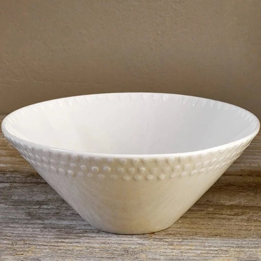 Ela Cream Serving Bowl Nkuku sold individually available in small and large