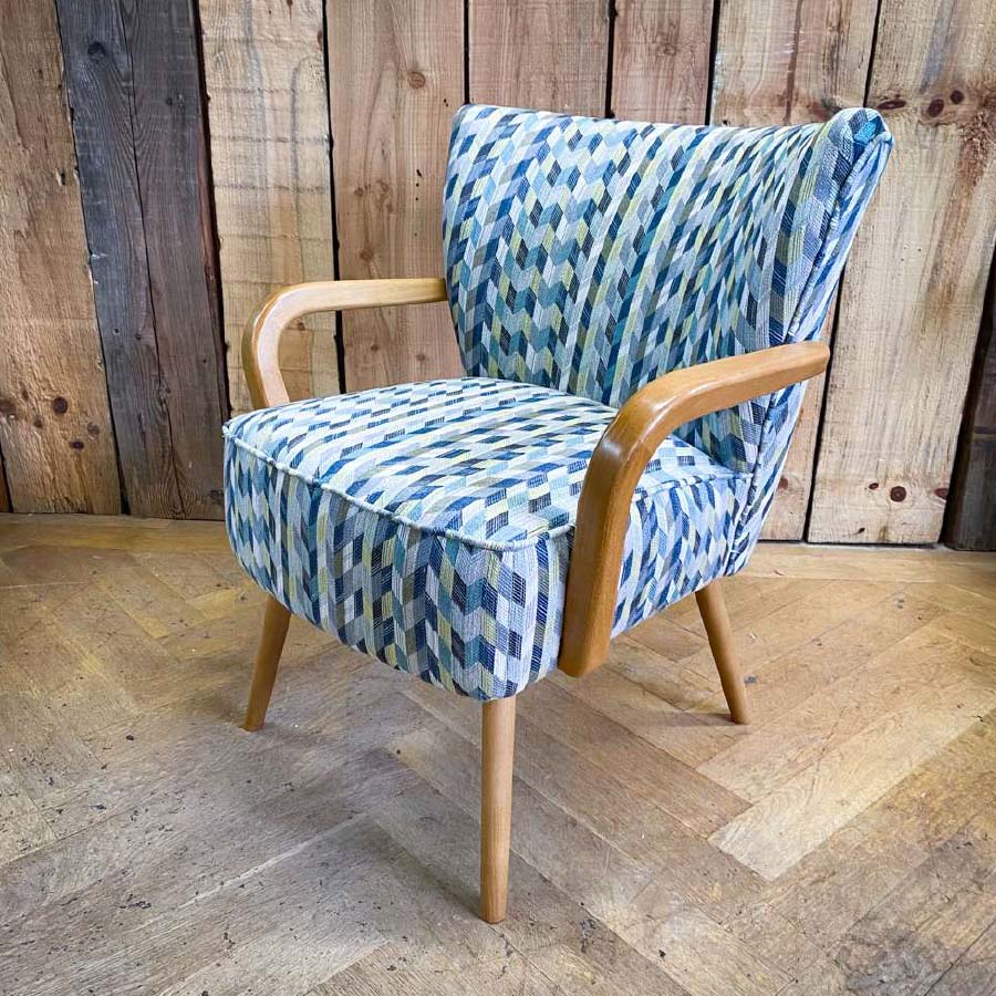 Eliza Upholstered Fabric Occasional Chair - Made To Order