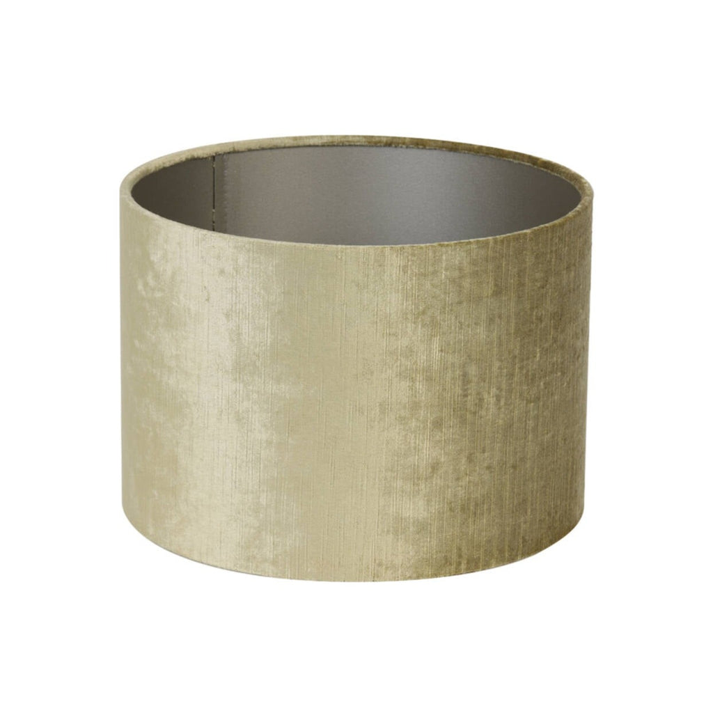 Gemstone Brass Cylinder Lampshade angled