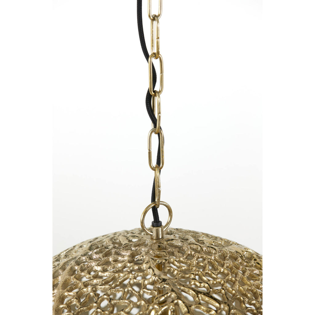 Decorative Gold Metal Hanging Lamp