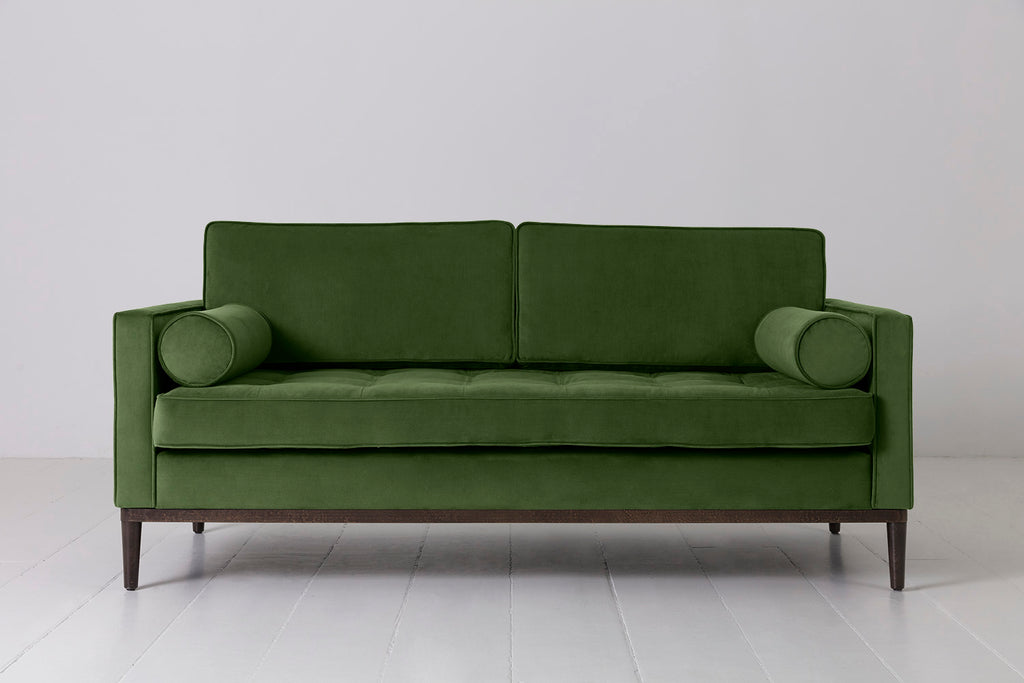 Swyft Model 02 2 Seater Sofa - Core Fabrics Vine Velvet