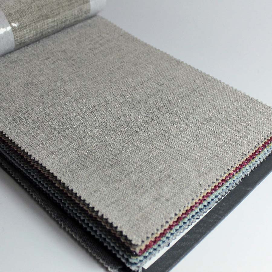 Lovelle 3 Seater Upholstered Fabric Sofa - Made To Order  Rouen Flint Chenille