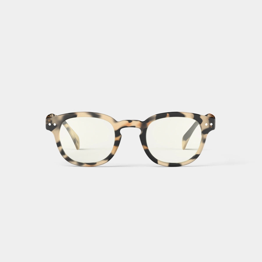 Screen Reading Glasses- Style C Light Tortoiseshell