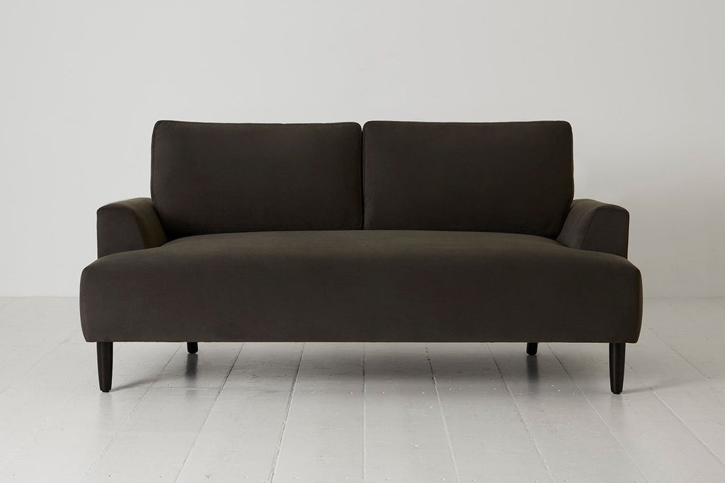 Swyft Model 05 2 Seater Sofa - Charcoal Velvet