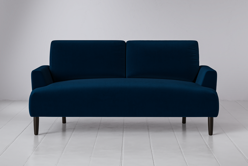 Swyft Model 05 2 Seater Sofa - Indigo Eco Velvet