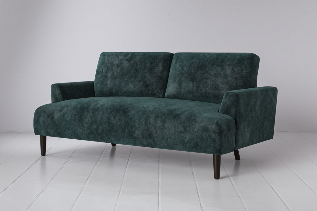 Swyft Model 05 2 Seater Sofa - Ocean Mottled Velvet