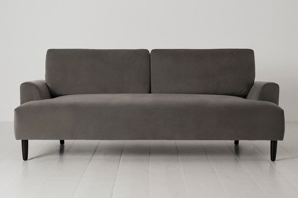 Swyft Model 05 3 Seater Sofa - Elephant Velvet