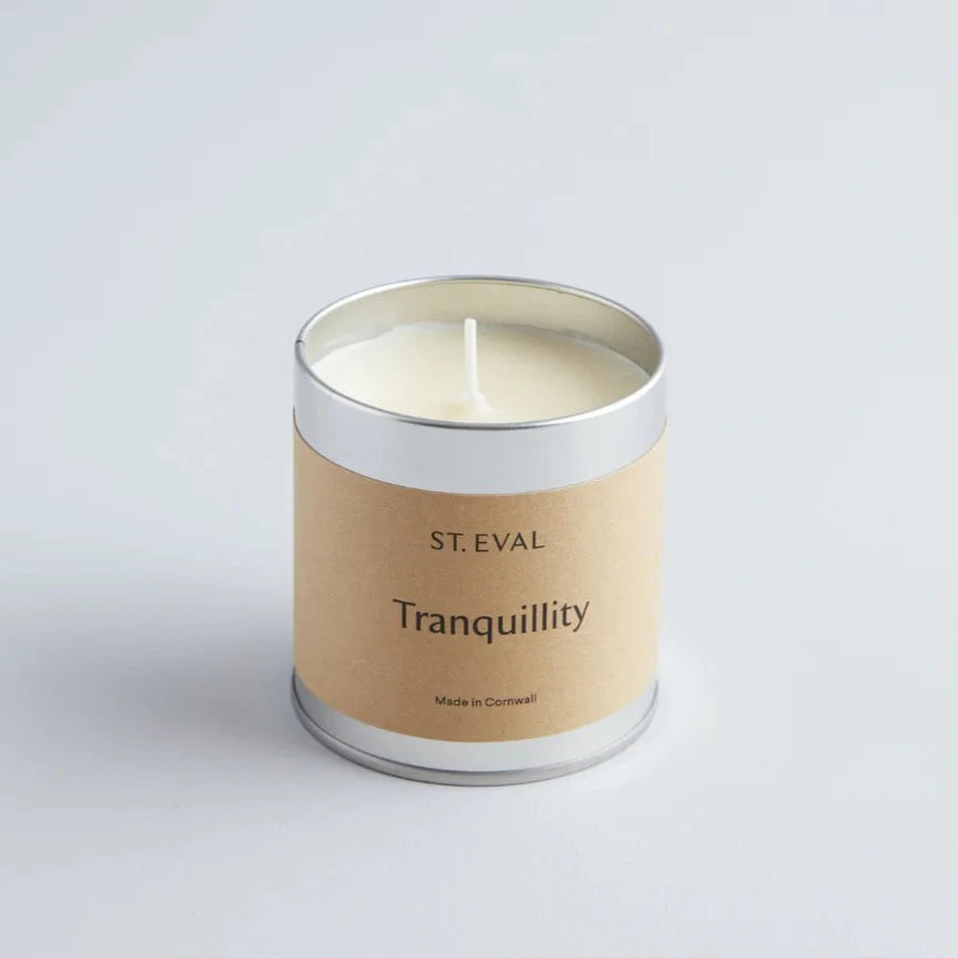 Tin Candle Tranqullity open St Eval