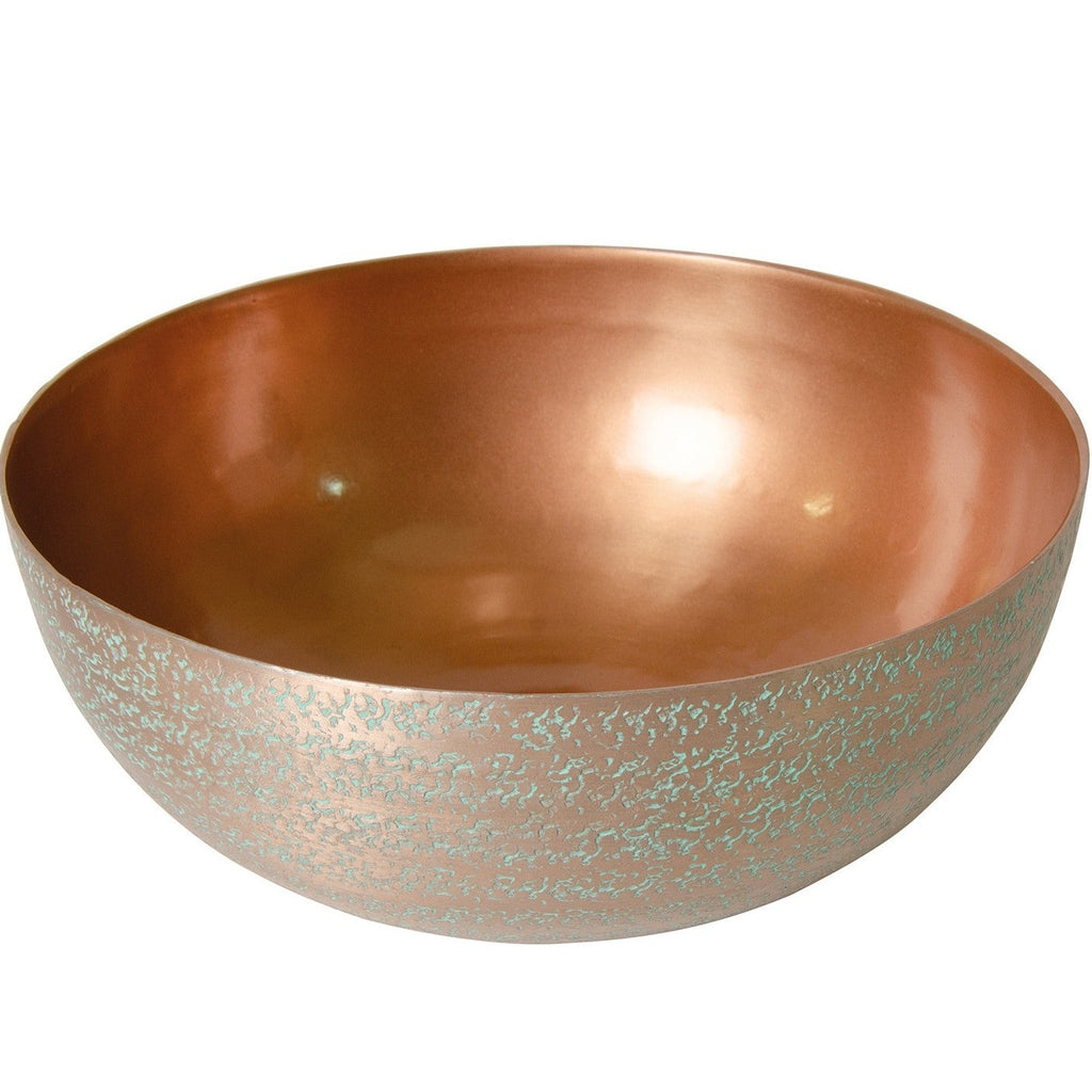 aluminium hammered medium bowl