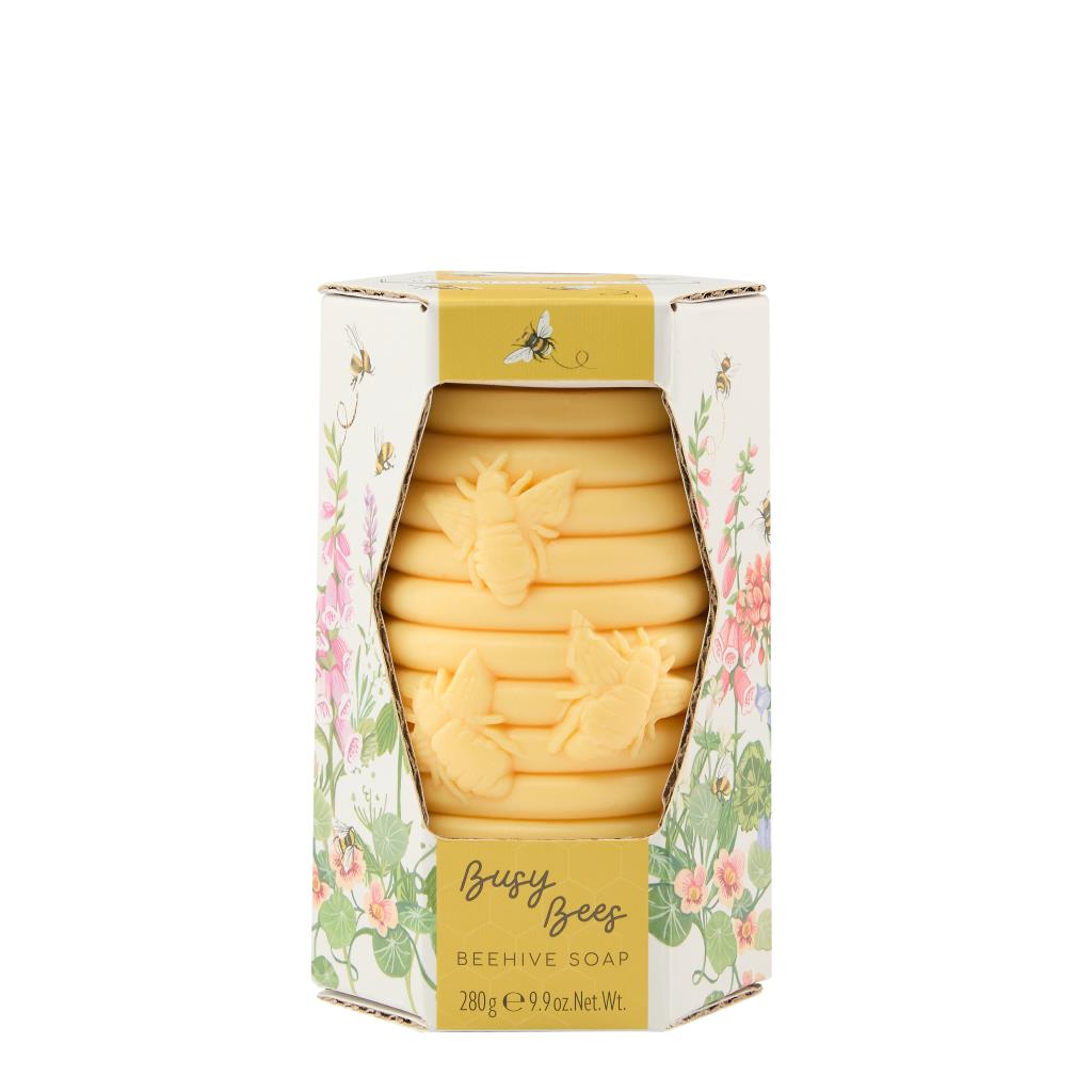 Busy Bees Beehive Soap packaged
