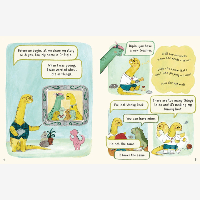 Little Dinosaurs Big Feelings Children's Story Book | Uneeka