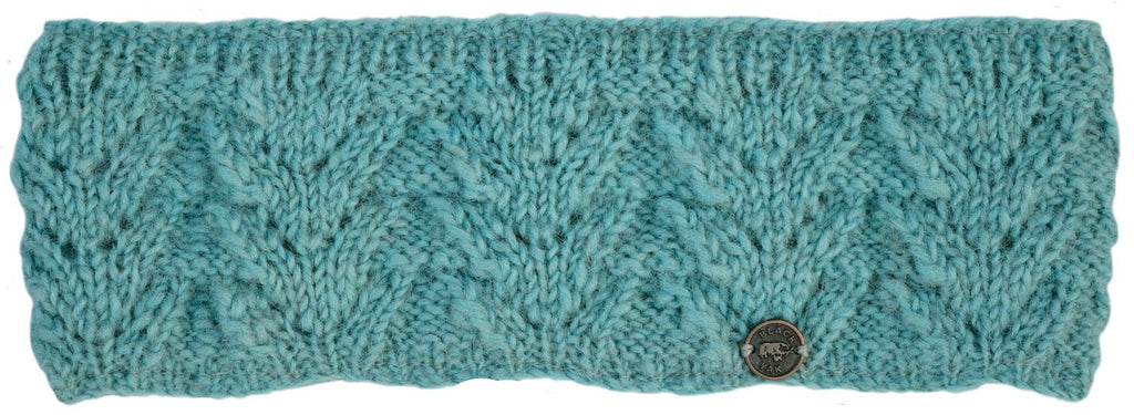 Chunky Fir Stitch Headband-turquois
