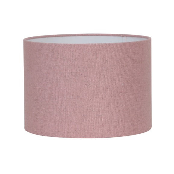 Leving Pink Cylinder Lampshade