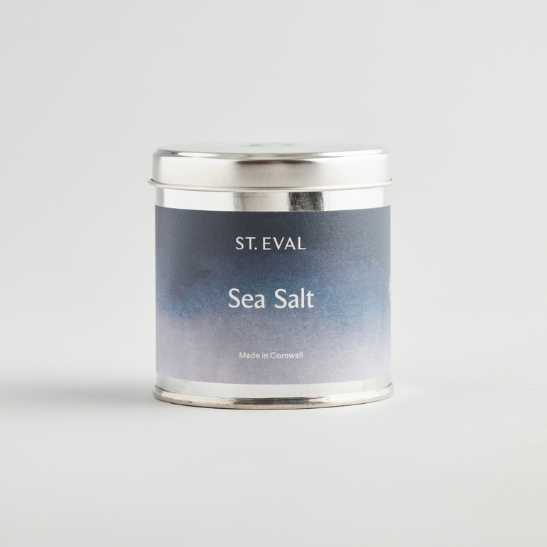 Coastal Scented Tin Candle - Sea Salt St Eval