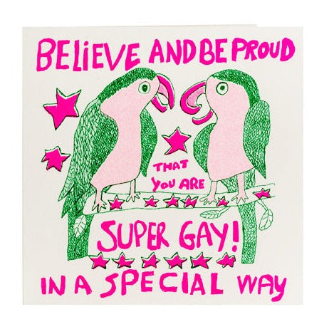 Believe And Be Proud Card