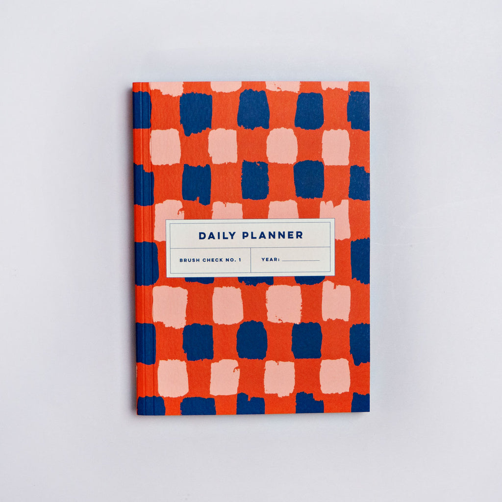 Brush Check No.1 Daily Planner Book