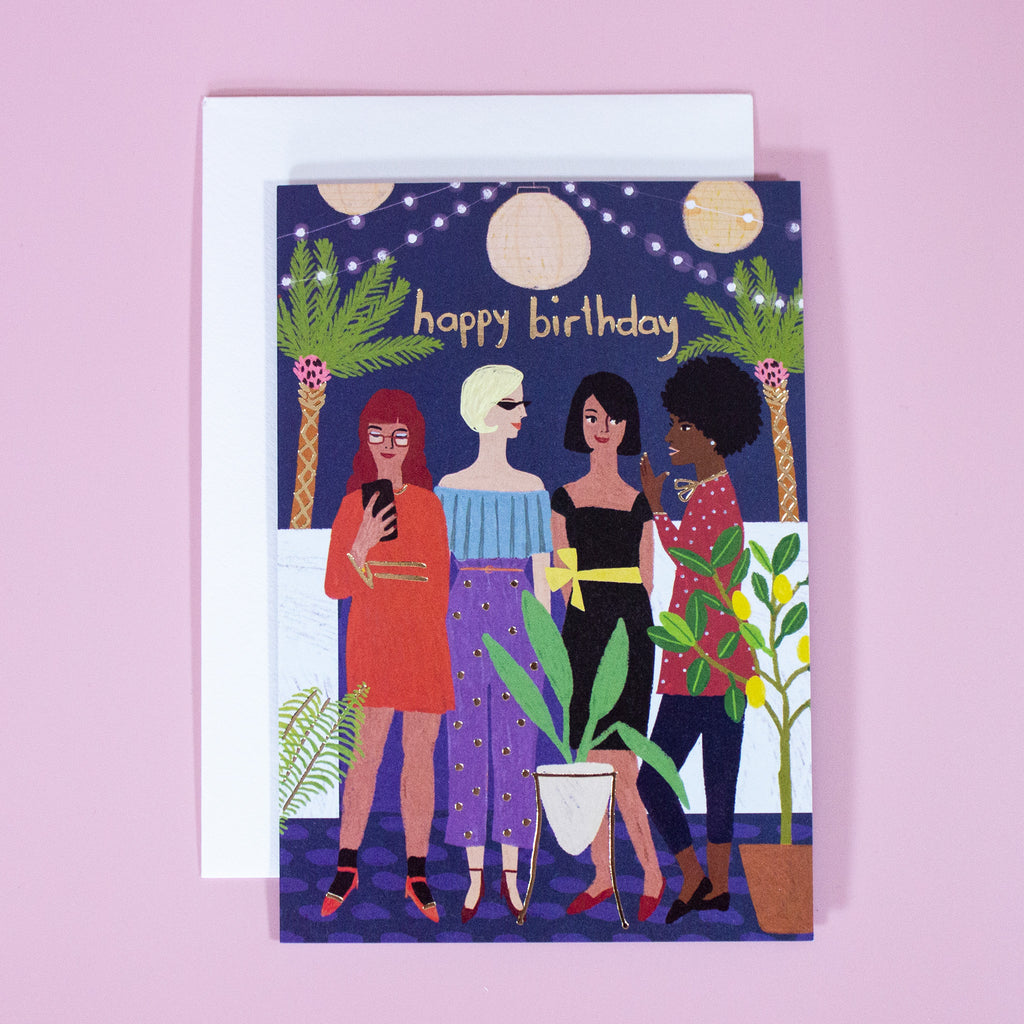 Girl's Night Out Birthday Card