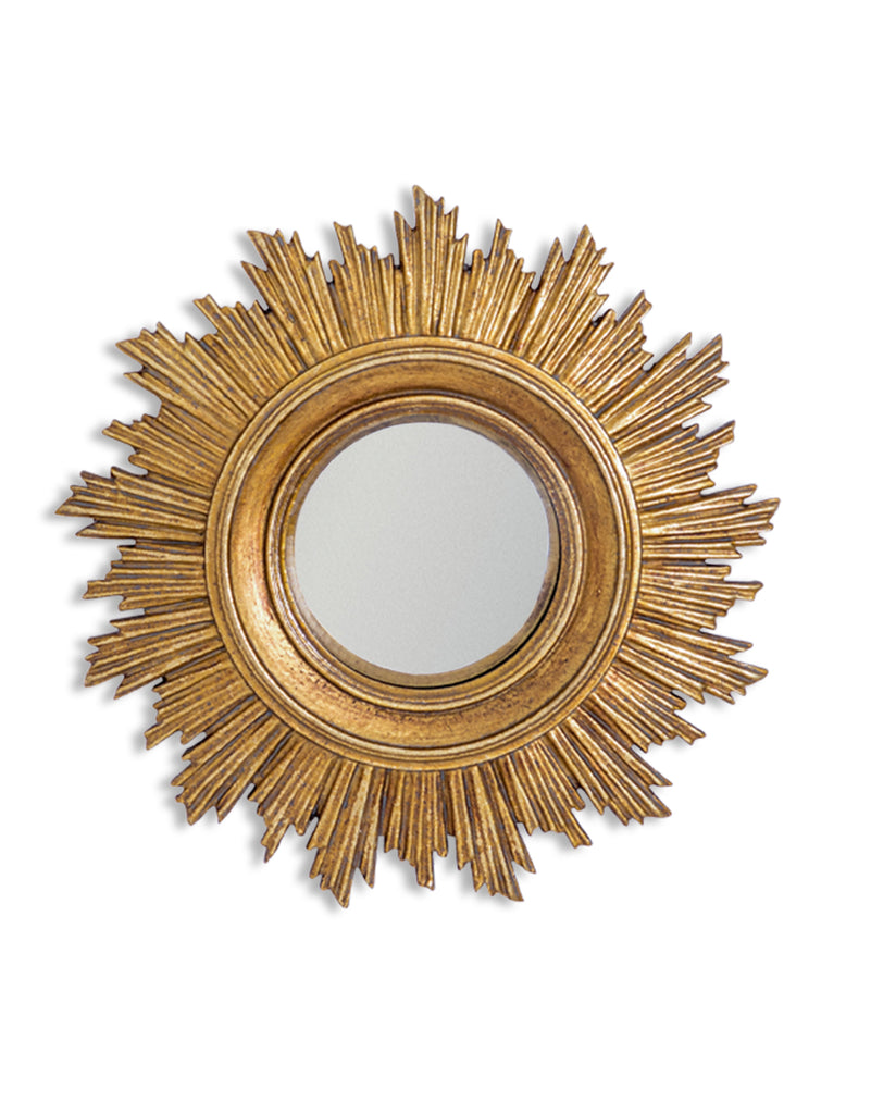 Ornate Gold Framed Mirrors Sun Rays
