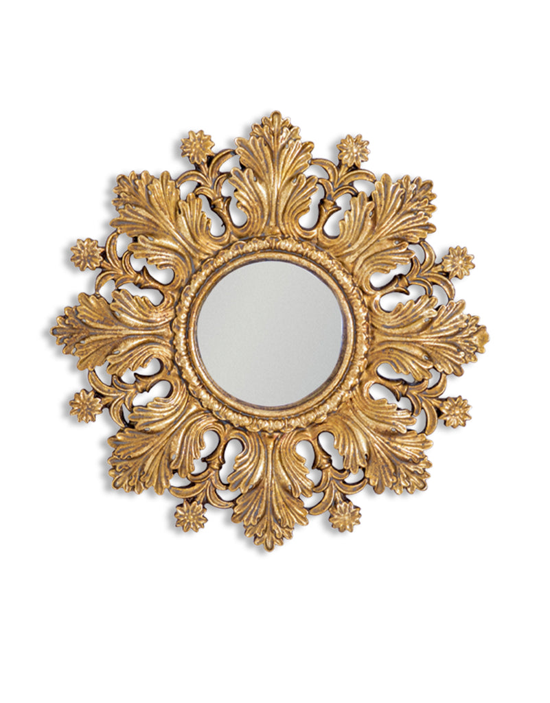 Ornate Gold Framed Mirrors Blossom