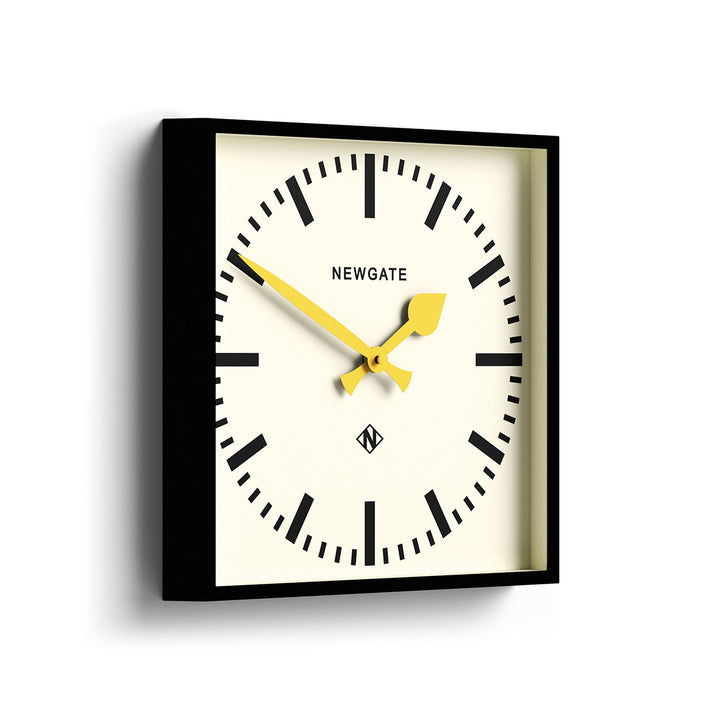 Square Number Five Railway Wall Clock