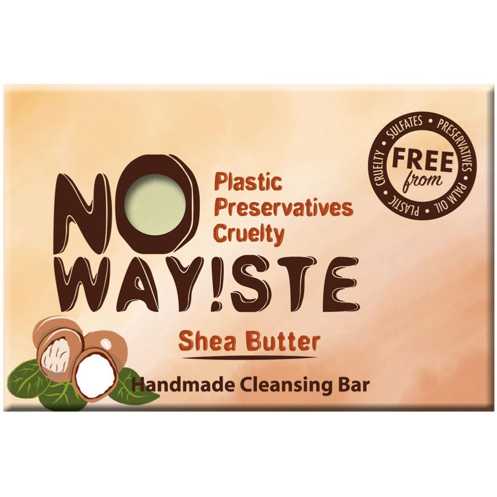 NO WAY!STE Solid Cleansing Bar - Shea Butter
