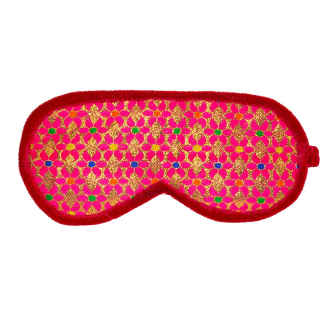Pink Velvet Sleep Eyemask