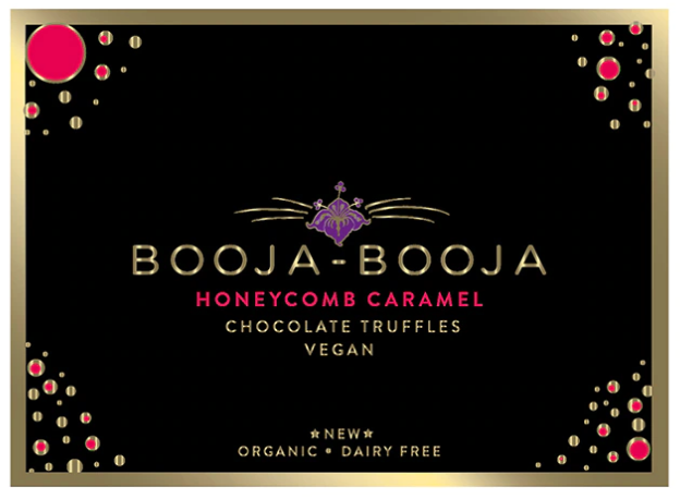 Booja Booja Honeycomb Caramel 8 Vegan Truffles