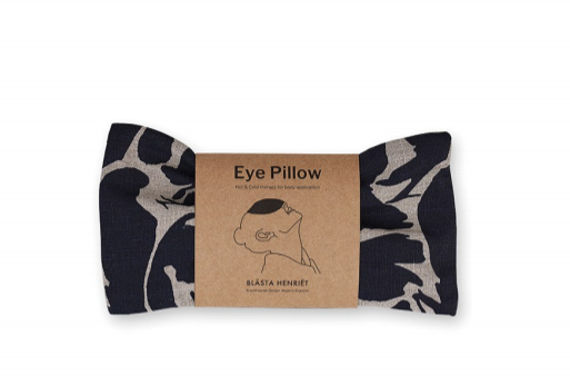 Linen Eye Pillow Creatures Navy