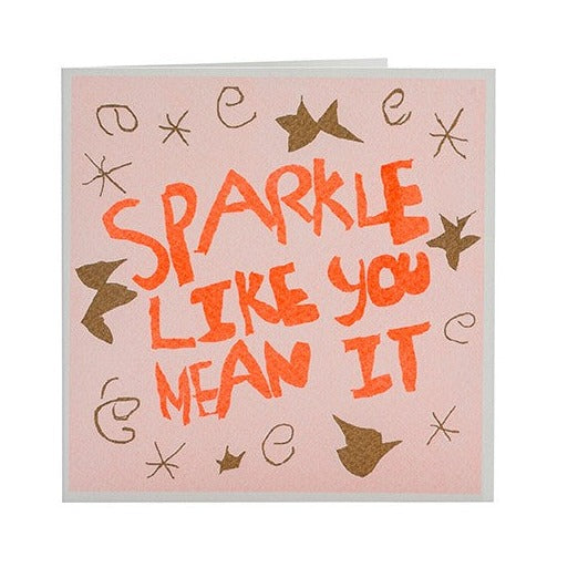 Sparkle Like You Mean It Card