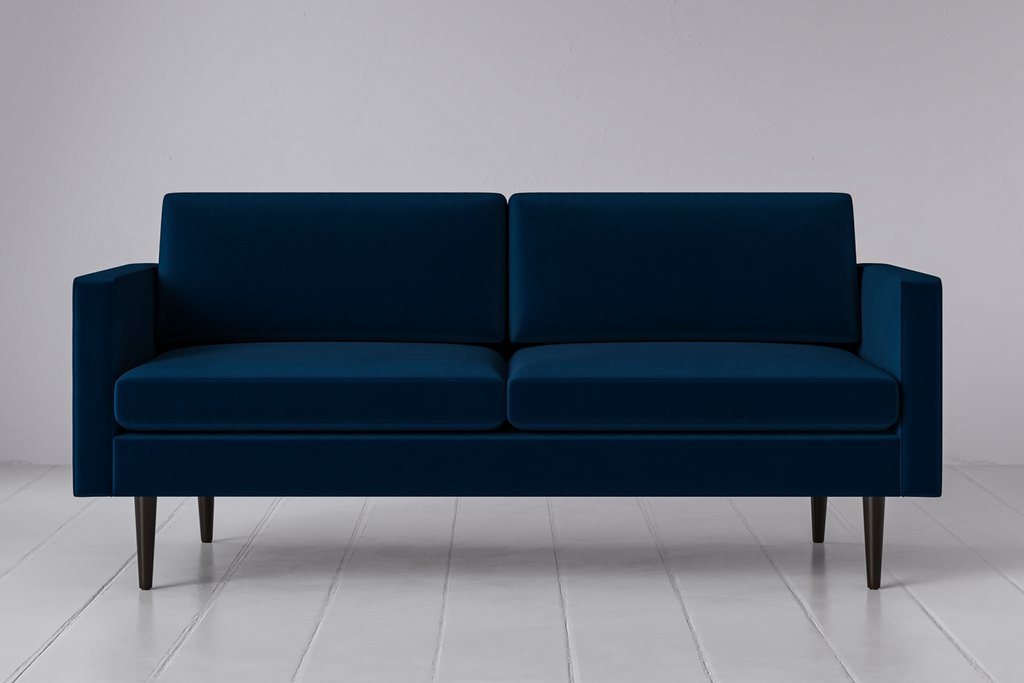 Swyft Model 01 2 Seater Sofa - Indigo Eco Velvet