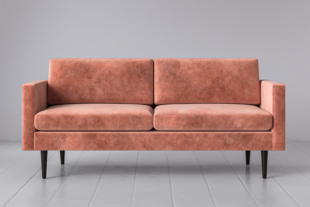 Swyft Model 01 2 Seater Sofa - Terracotta Mottled Velvet