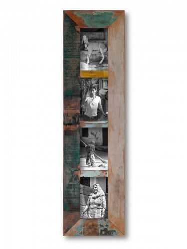 Reclaimed Wood 4 4 x 6 Images Picture Frame Vertical