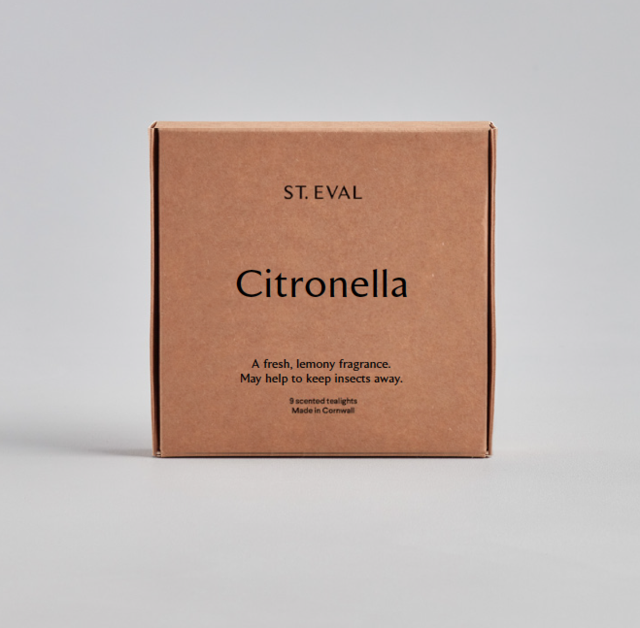 Citronella Tealights St Eval