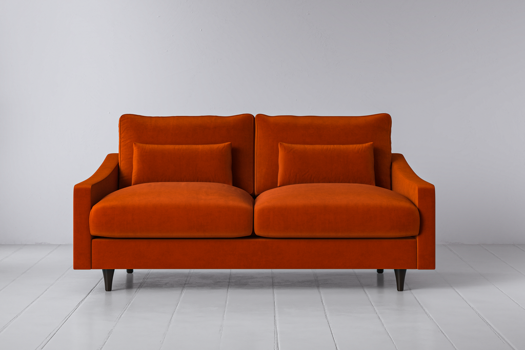 Swyft Model 07 2 Seater Sofa - Paprika Eco Velvet
