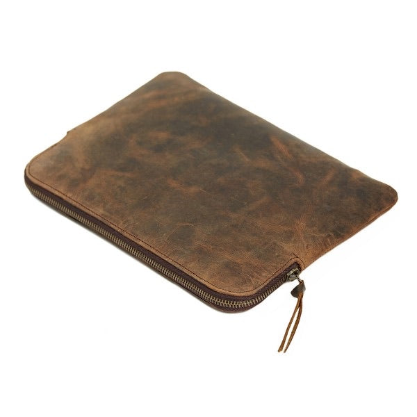 Buffalo Leather iPad Case Brown