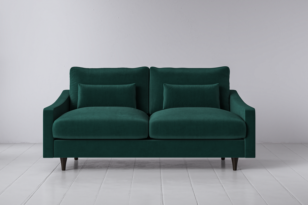 Swyft Model 07 2 Seater Sofa - Kingfisher Velvet