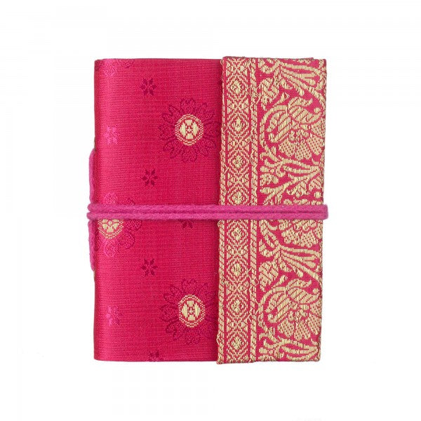Mini Sari Notebooks Pink