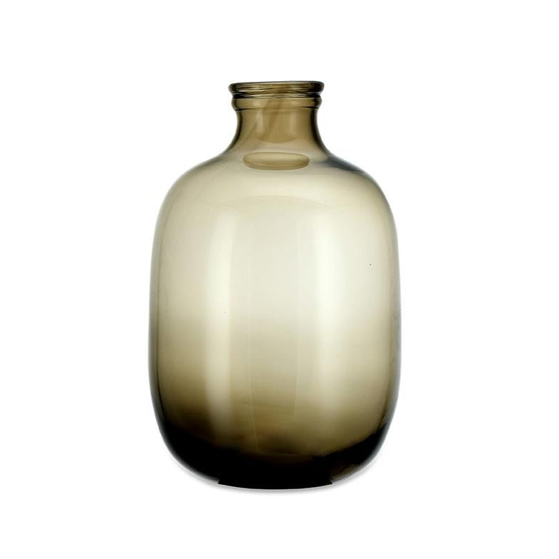 Small Lua Brown Glass Vase