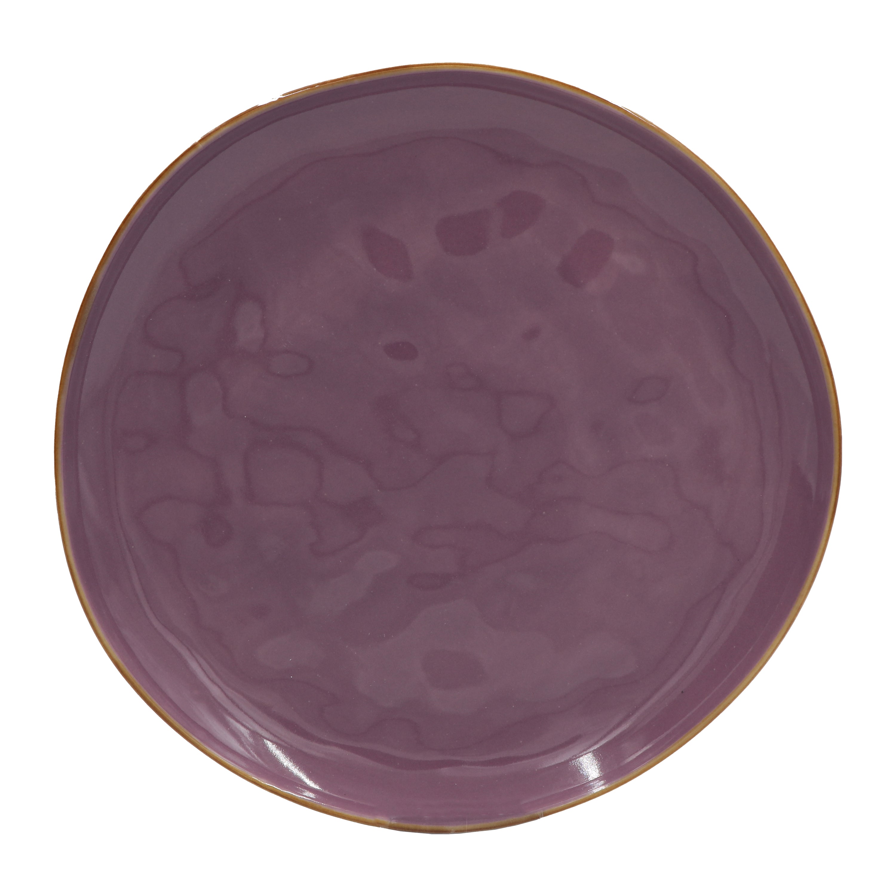 Brightly Coloured Ceramic Dinner Plate - 1004995 - Uneeka