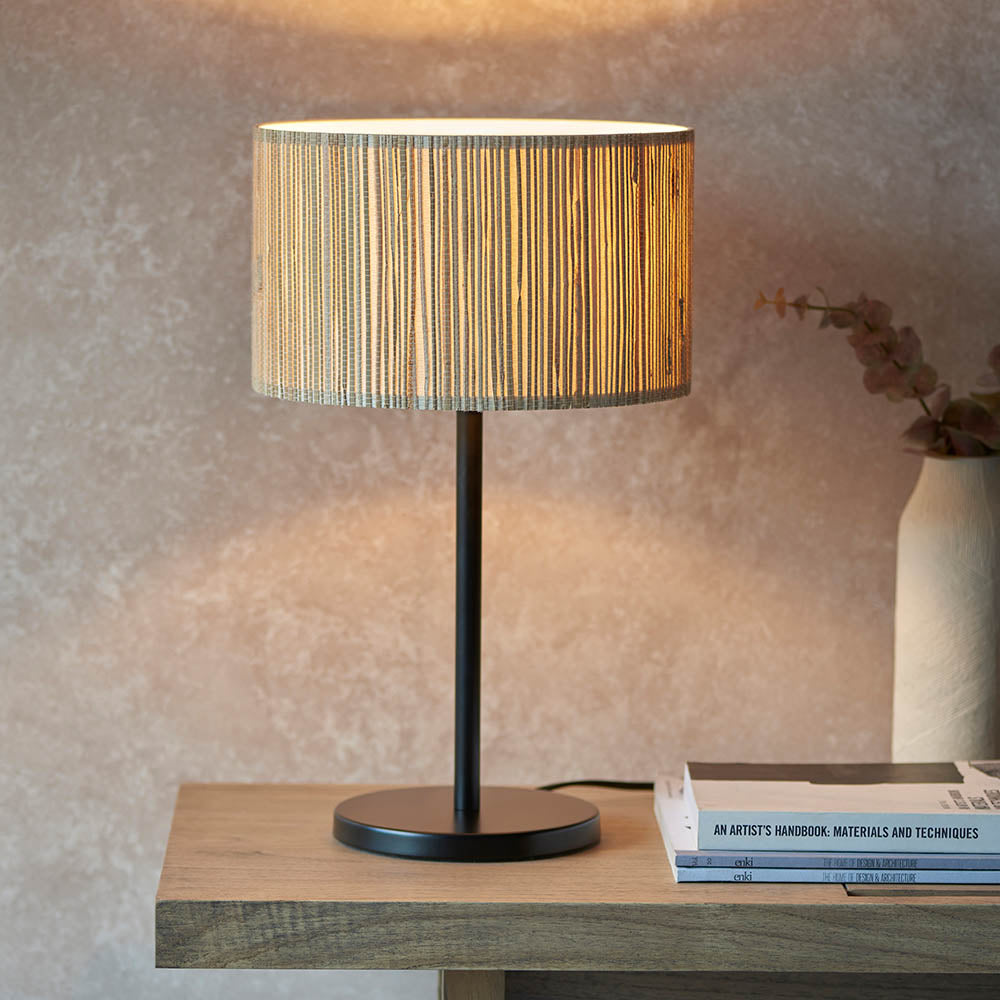 Natural Seagrass Table Lamp - 101693 - Uneeka