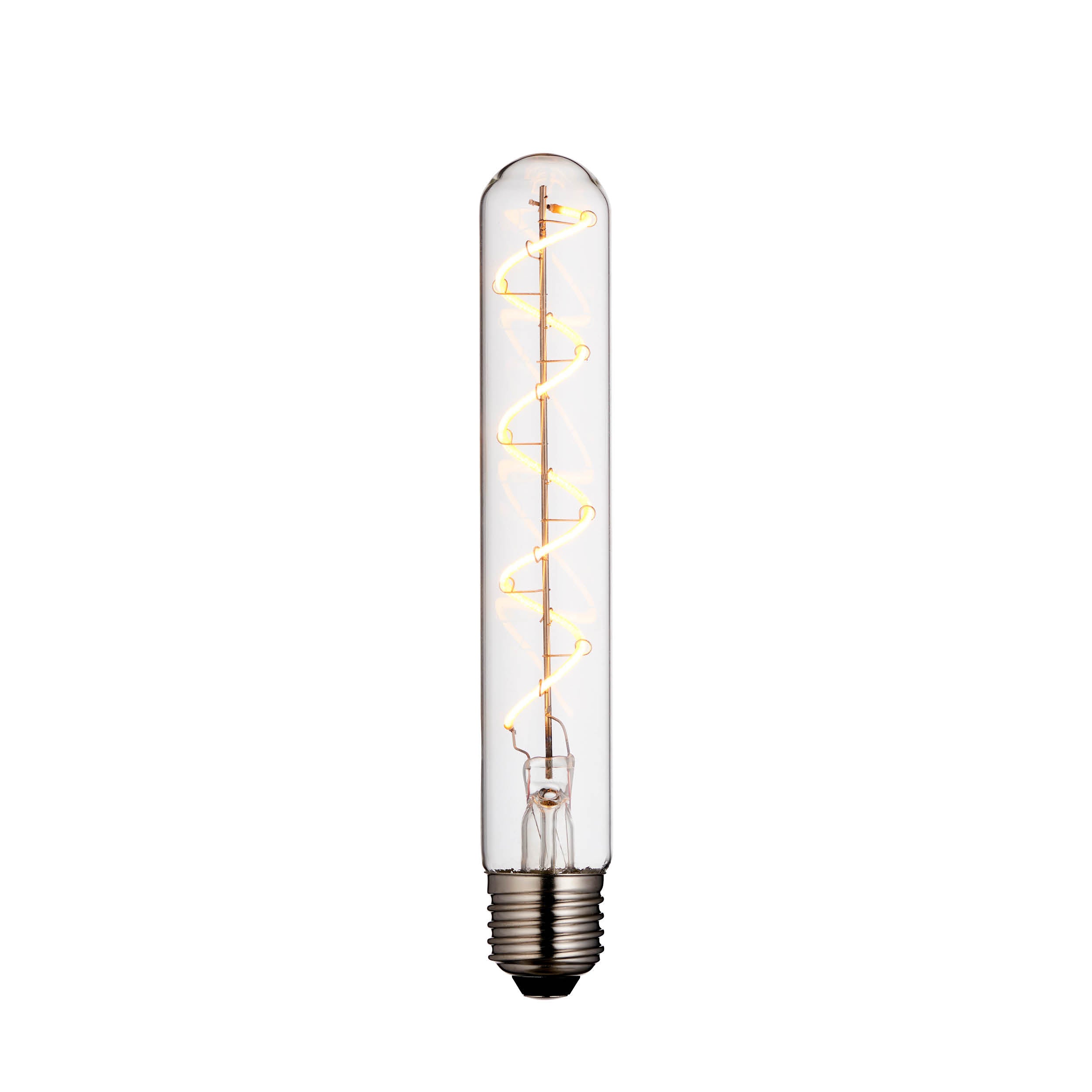 LED Filament Spiral Tubular E27 Light Bulb - 107971 - Uneeka
