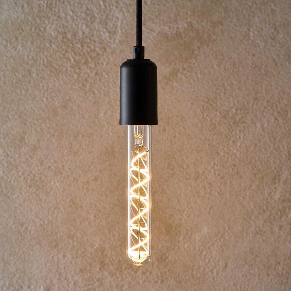 LED Filament Spiral Tubular E27 Light Bulb - 107971 - Uneeka