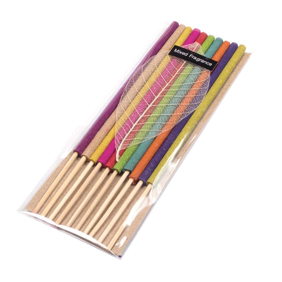 10 Mixed Fragrance Incense Sticks Pack