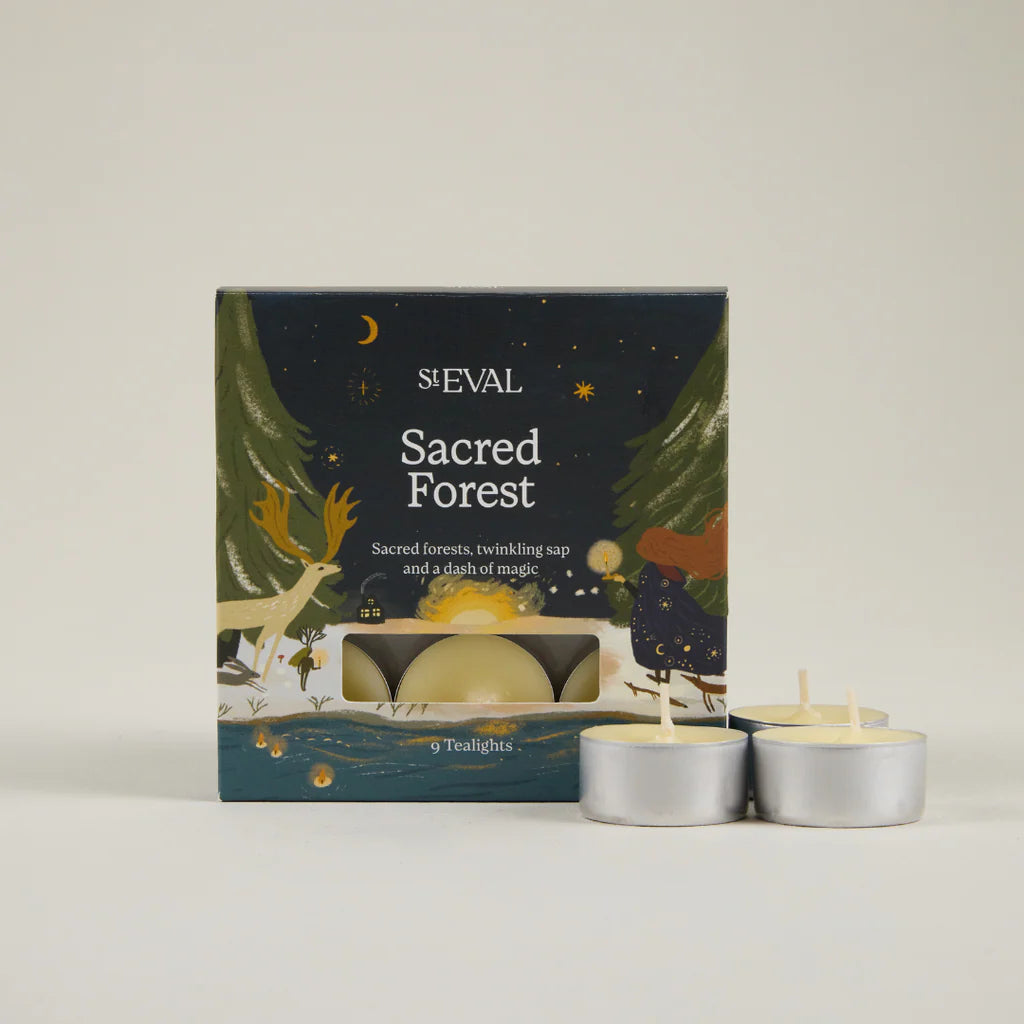 Christmas Tealights Sacred Forest - F01558 - Uneeka