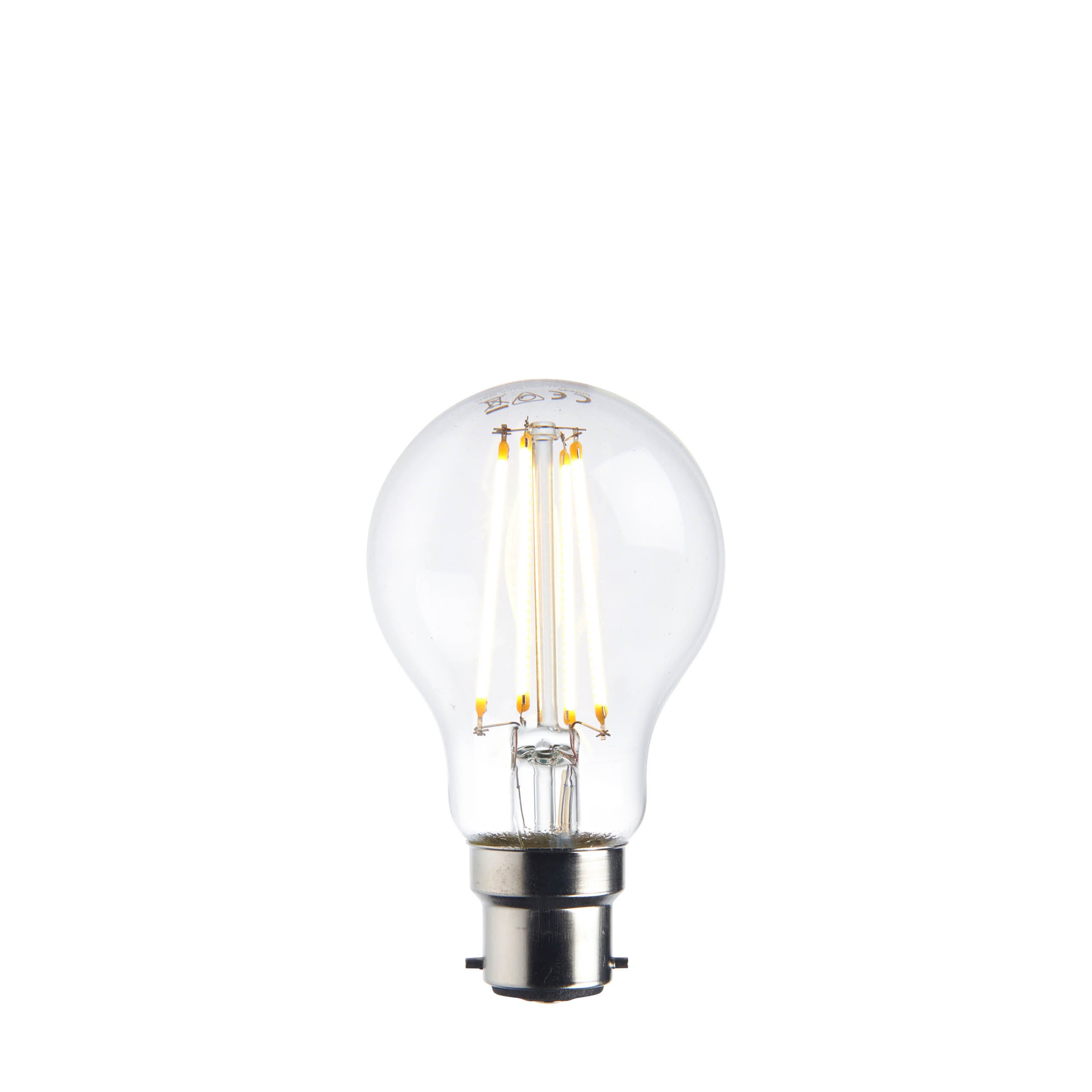 LED Filament GLS B22 Light Bulb - 111751 - Uneeka