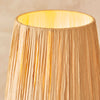 Wiggle Table Lamp with Raffia Shade - 114225 - Uneeka
