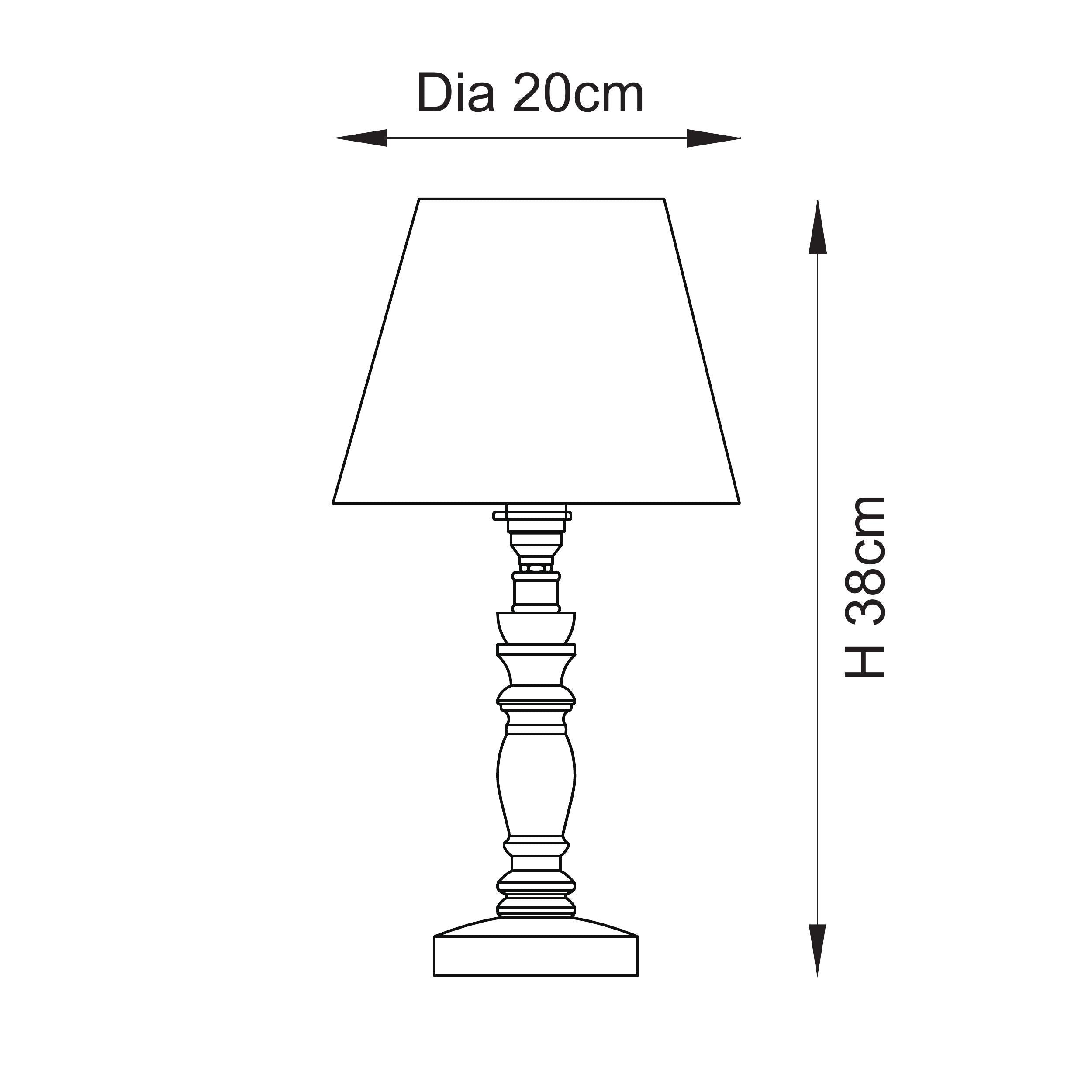 Ornate Wooden Table Lamp with Ikat Shade - 115092 - Uneeka