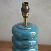 Ceramic Pebble Stack Table Lamp with White Shade - 116492 - Uneeka