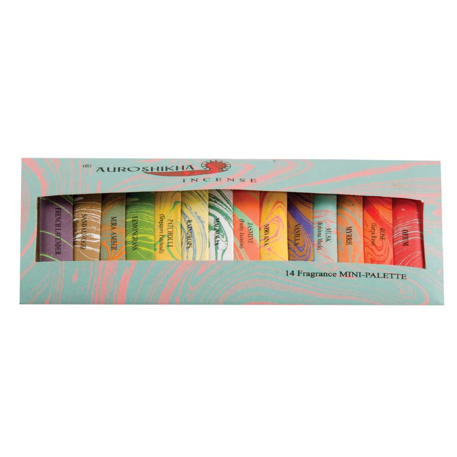 14 Fragrance Mini Incense Stick Pack - INA1MIX - Uneeka